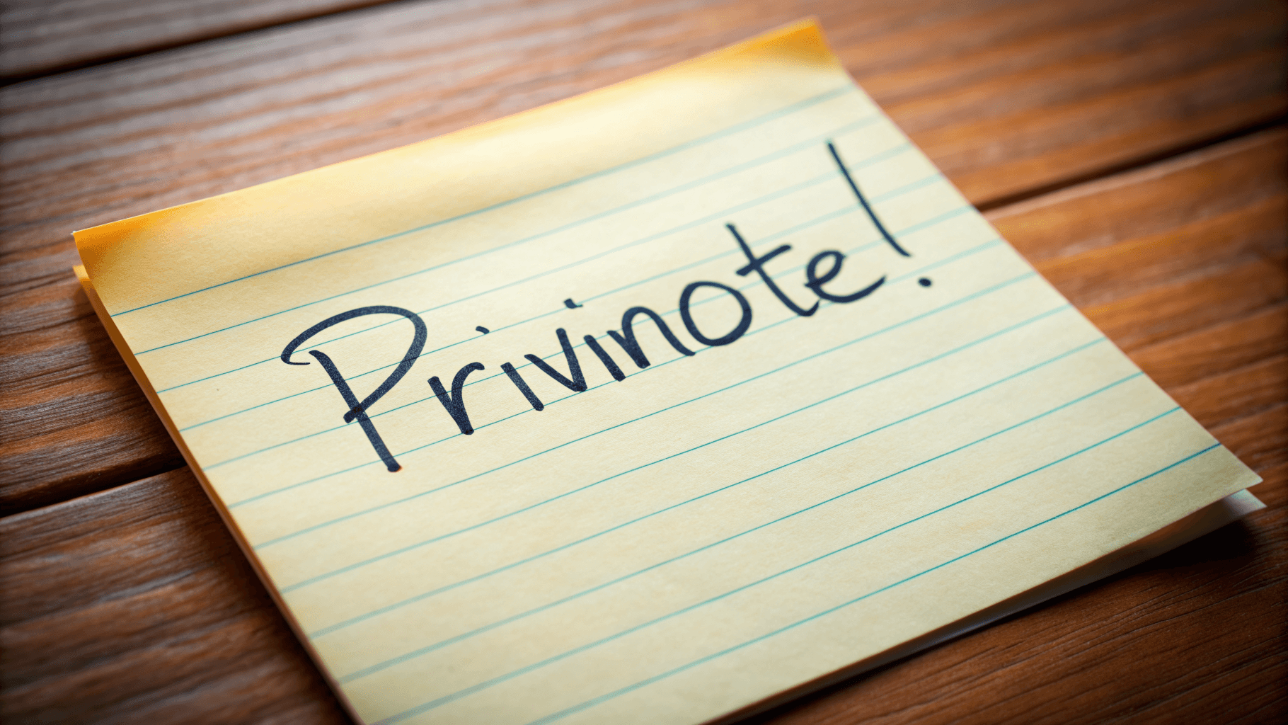 How to Create a Private Note