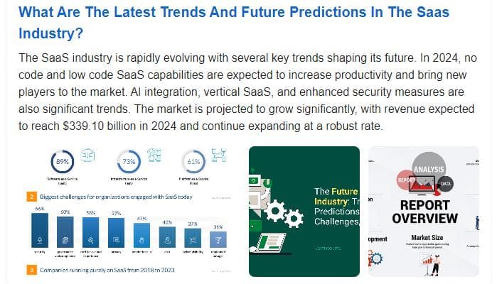 SaaS Industry Trends and Predictions for 2024: A Look into the Future of Software