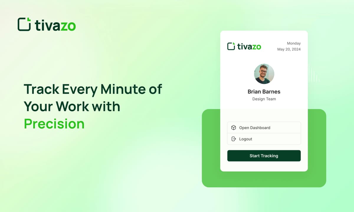 Tivazo - Streamline Time Tracking for Remote